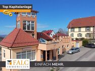 Investment für die Zukunft! 6 Apartments + 1 Gewerbe in Löwenstein - FALC Immobilien Heilbronn - Löwenstein