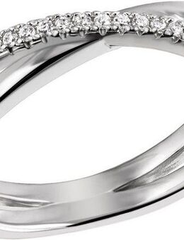 Firetti Fingerring Schmuck Geschenk Silber 925 Damenring Ring, mit Zirkonia (synth)