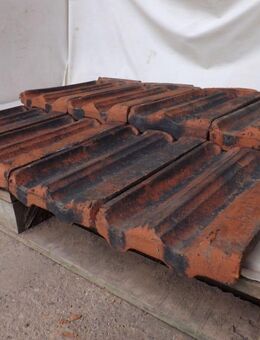 Alte antike historische Dachziegel patinierte Dachpfanne Tonziegel Falzziegel altdeutscher Ziegel - Halle (Saale)