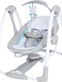 ingenuity Babyschaukel ConvertMe Swing-2-Seat Portable Swing - Raylan, mit automatischer Schaukelfunktion und Sound-Effekt