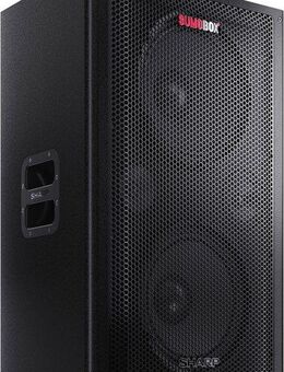 Sharp Sumobox Pro Party-Lautsprecher 2.0 (Bluetooth, 200 W)