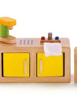 Hape Puppenhausmöbel Küche (7tlg)