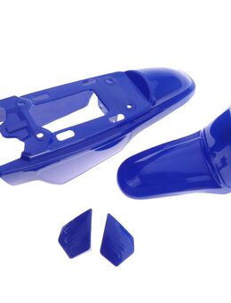 Yamaha PW 50 Verkleidung plastic-kit schwarz blau Fender Plastik - Eschershausen
