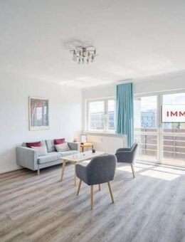 IMMOBERLIN.DE - Lichtdurchflutete Wohnung mit Südbalkon beim Messegelände - Berlin