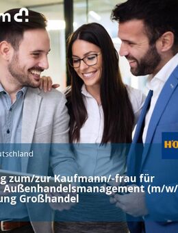 Ausbildung zum/zur Kaufmann/-frau für Groß- und Außenhandelsmanagement (m/w/d) Fachrichtung Großhandel - Anzing