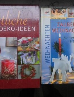 Zauberhafte Weihnachtsdeko für Tisch, Fenster & Baum+ Festliche Deko-Ideen+ Witzige und trendige Winterdekorationen aus Holz, Naturmaterialien und mehr. 3 Bücher zus. 5,- - Flensburg