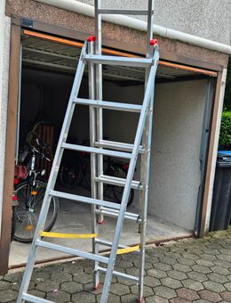 Aluminiumleiter, Ausziehbar bis auf ca. 3 m. - Witten