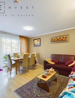 Hervorragend geschnittene 3-Zimmer-Wohnung mit Balkon! - München