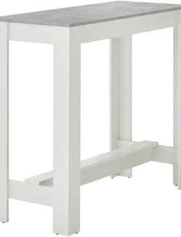 Stolkom Sp.z.o.o. Bartisch Modesto Küchentisch, Bistrotisch, Stehtisch Küche, BxHxT 115x103x50 cm, Grozügige Fläche, Stabiler Halt, Tischplatte melaminbeschichtet