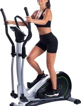 Christopeit Sport® Crosstrainer-Ergometer Eco 2000" (Fitnessgerät), 150 kg max. Benutzergewicht, 24 Widerstandsstufen