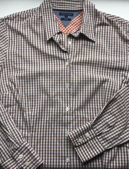 Tommy Hilfiger Stretch Original Herren Hemd Langarm Kariert Größe L - Fulda