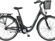 Telefunken E-Bike Cityrad Multitalent RC840, 7 Gang Shimano Nexus Schaltwerk, Frontmotor, 374,4 Wh, Pedelec, Elektrofahrrad für Damen u. Herren