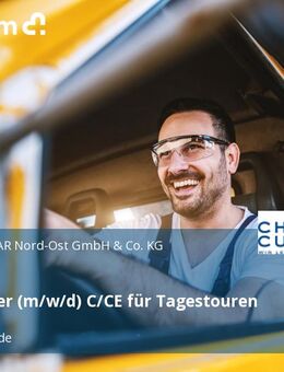 Kraftfahrer (m/w/d) C/CE für Tagestouren - Ludwigsfelde