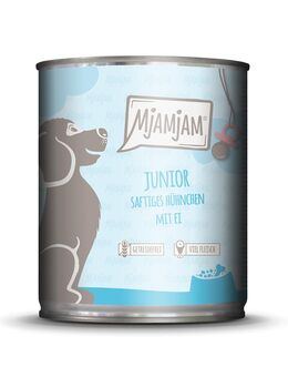 MjAMjAM Junior 6 x 800 g - saftiges Hühnchen mit Ei