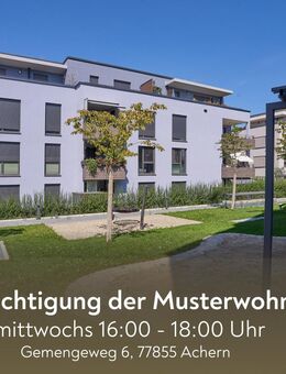 Schöne 3 Zimmer Eigentumswohnung am Quartierplatz in Achern - Achern