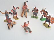 Elastolin und Co Figuren und andere Indianer--Cowboy--usw 6-8 cm hoch siehe dazu die Fotos - Meckenheim