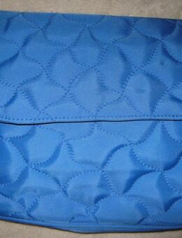 NEUw * Stylisch * modern * Original VINTAGE * Stepp * Hand * Umhänge * Tasche * royal- königs- mittel- blau * - Riedlingen