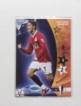 Panini Champions League 2007 Sammelkarte Christiano Ronaldo - Fulda