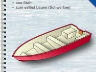 Bootsbauplan für Selbstbauer: Sportboot 520 aus Stahl, Stahl Motorboot, Sportanglerboot, Anglerboot - Berlin