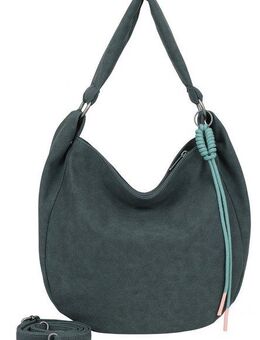 Fritzi aus Preußen Schultertasche Sue01 Suede Jacky Soft Dark Olive, mit verstellbarem Schultergurt