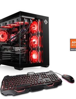 CSL Vitrum Advanced V24512 PC (AMD Ryzen 7 8700F, NVIDIA GeForce RTX 5060, 32 GB RAM, 1000 GB SSD, Wasserkühlung)