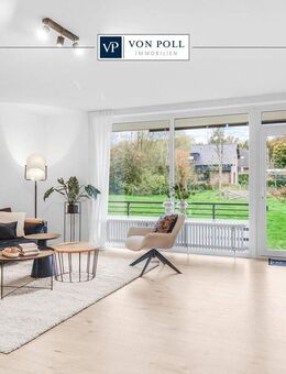 Modernisierte Erdgeschosswohnung mit zwei Balkonen in ruhiger Lage von Bad Bentheim - Bad Bentheim