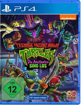 TMNT - Teenage Mutant Ninja Turtles: Die Mutanten sind los PlayStation 4