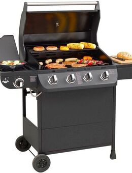 El Fuego Gasgrill Columbus 4+1, BxTxH: 130x58,5x107,5 cm
