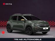 Dacia Sandero, Journey TCe eder Grün - Metallic, Jahr 2022 - Kippenheim