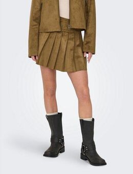 ONLY Minirock ONLTULIP FAUX SUEDE PLEAT SKIRT OTW