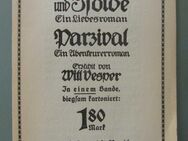 Verlagswerbung v. 1913: Tristan + Isolde u. Parzival - Münster