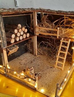weihnachtskrippe mit beleuchtung neu??? - Geltendorf
