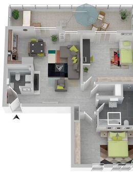 WOW Traum Penthouse Wohnung Neubau mit Dachterrasse in Top Wohnlage Bieber Nord - Offenbach (Main)