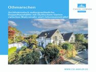 Othmarschen: Interessante Architekten-Doppelhaushälfte mit idyllischem Garten! - Hamburg