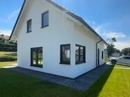 VB Neubau Einfamilienhaus mit großer Dachterrasse und Garten in Grebenhain zu verkaufen. - Grebenhain