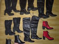 Lackschuhe Lack Lederstiefel Stiefel viel oft gerne getragen - Löwenberger Land