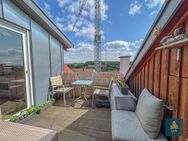 ÜBER DEN DÄCHERN - große 1,5-Zi. Wohnung mit Weitblick von traumhafter Dachterrasse in Wangen - Wangen