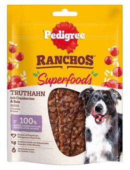 Pedigree Ranchos Superfoods - Sparpaket: Truthahn 7 x 70 g