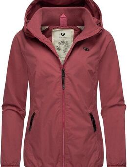 Ragwear Outdoorjacke Dizzie Wasserdichte Übergangsjacke mit großer Kapuze