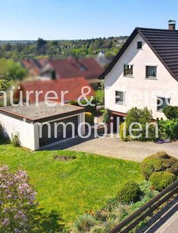Willkommen daheim - Einfamilienhaus mit Gartenidylle & Garage, sofort bezugsfrei - Tiefenbronn