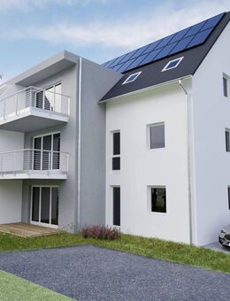 *Neubau* Moderne 3-Zimmer Wohnung mit Balkon und Gartenparzelle - Whg. 2.2 - Burgrieden