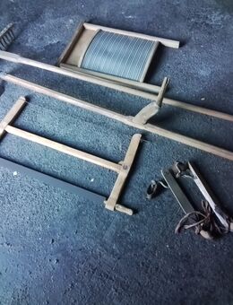 Sense, Harke, Waschbrett, Säge, Schlittschuhe - Dortmund Kley