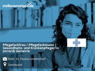 Pflegefachfrau / Pflegefachmann | Gesundheits- und Krankenpfleger/in (m/w/d) Geriatrie - Dortmund