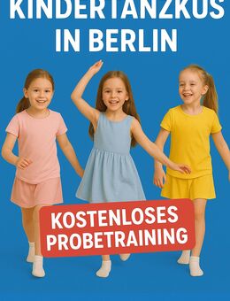 Kindertanz 4–7 Jahre – Kostenloses Probetraining! - Berlin