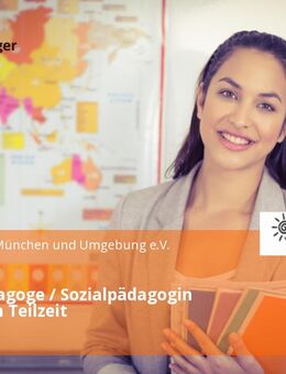 Sozialpädagoge / Sozialpädagogin (m/w/d) in Teilzeit - München