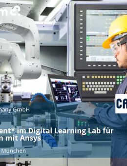 Werkstudent* im Digital Learning Lab für Simulation mit Ansys - Grafing (München)