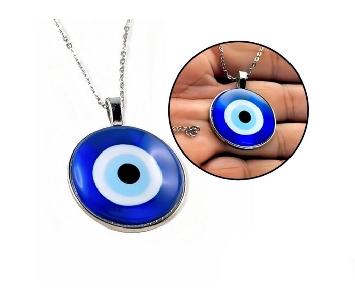 Nazar Boncuk Halskette mit Blaue Anhänger Auge