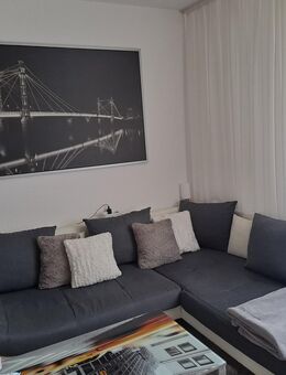 Grau/Weiße Couch - Kamen