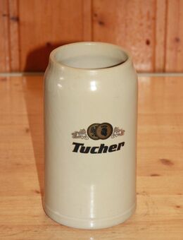 Tucher Bierkrug Steingut Steinzeug Keramik 1 L Vintage neuwertig Sammlerobjekt - Borken