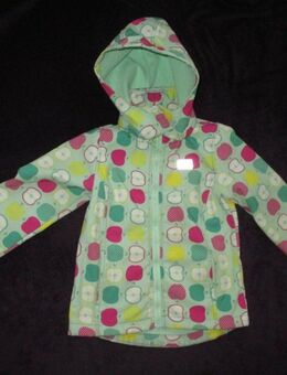 NEUw * Mädchen * Girls * 70er Jahre * Retro Style * Apfel- Print * wasserabweisende * Zipper * Kapuzen * Jacke "TOM TAILOR" Gr. 116- 122 * mint- grün * pink * gelb - Riedlingen